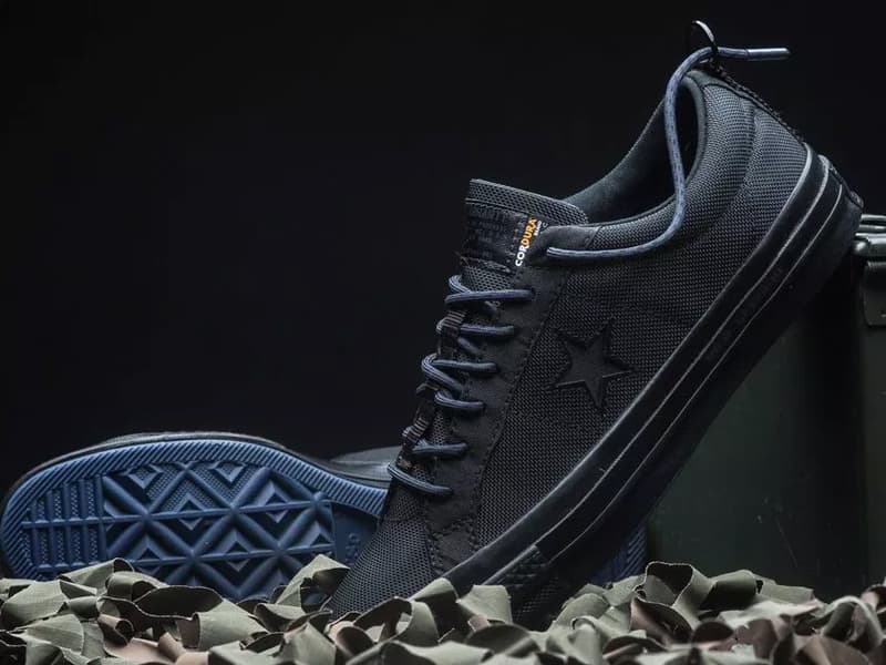 carhartt wip converse one star ox collab collection military green white black