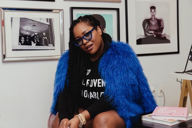 Karleen Roy Celebrity Event Planner Career Interview Diddy Cardi B Migos Rick Ross Hoodie Black Jacket Blue