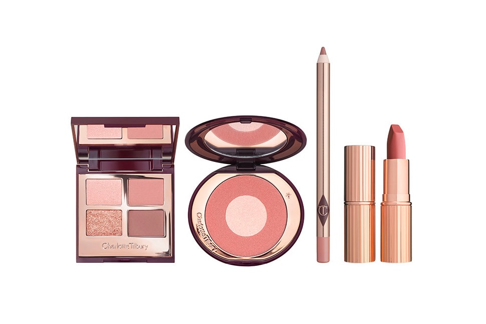 Charlotte Tilbury Pillow Talk Blush Eyeshadow Palette Lipstick Makeup Beauty Cosmetics