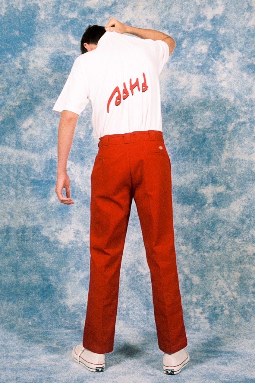 Cherry Los Angeles ADHD Collection Lookbook Shirt White Pants Red