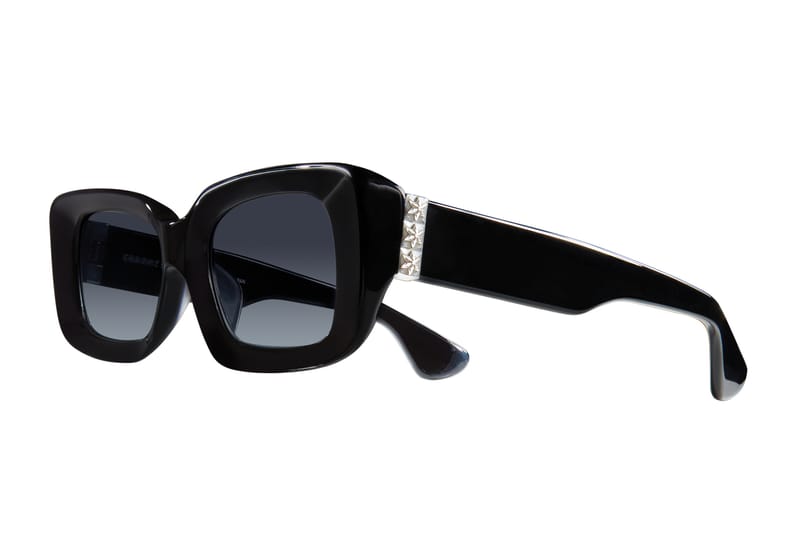 HUGH HEFNER CHROME HEARTS SUNGLASSES