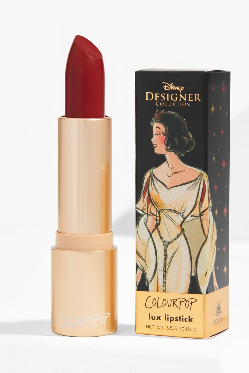 Colourpop Disney Princess Designer Makeup Collaboration Lipstick Snow White