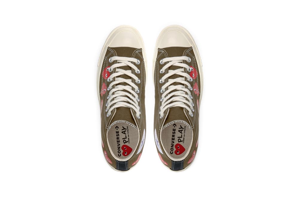 Comme Des Garcons X Converse Hearts Chuck Taylor Hypebae