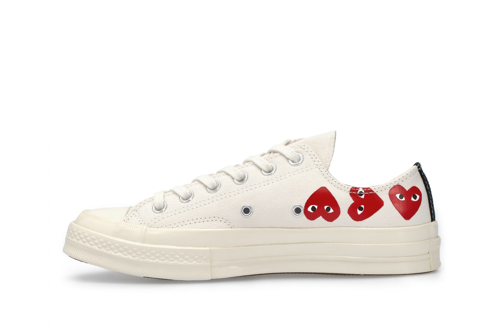 COMME des GARCONS x Converse All Star Low Top White