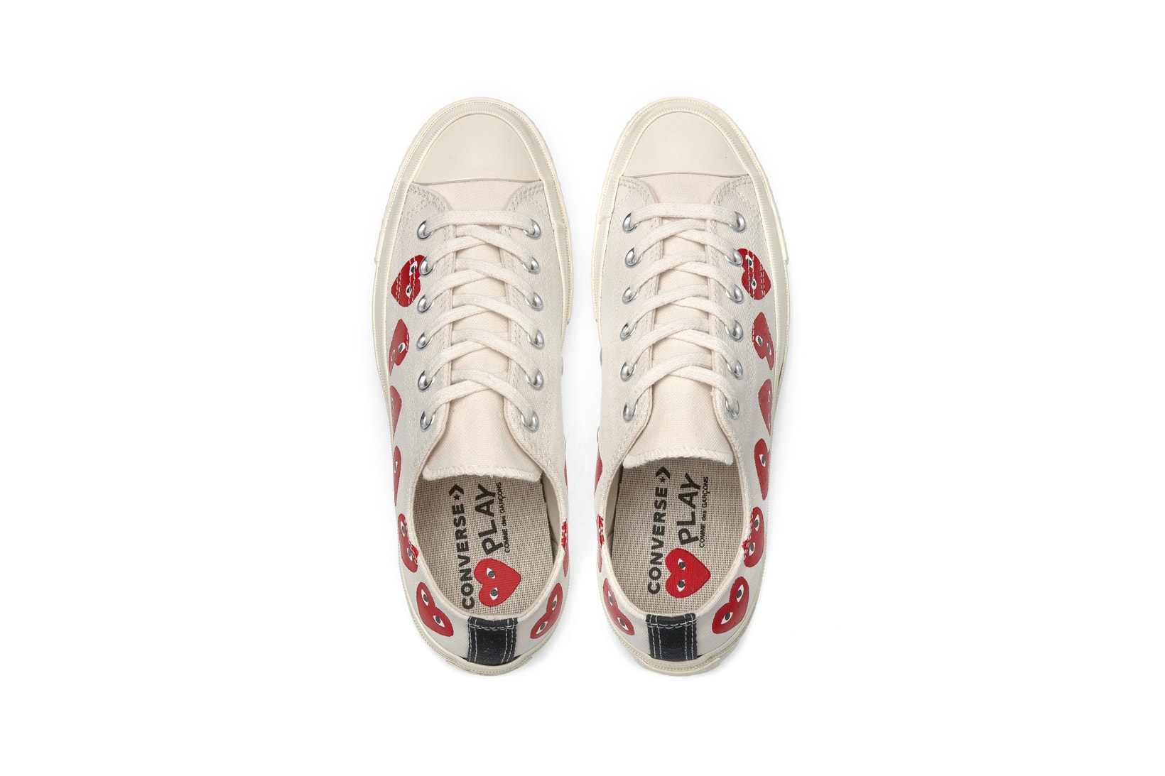 COMME des GARCONS x Converse All Star Low Top White