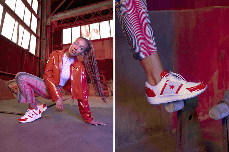 Converse Run Star Y2K Black Red White