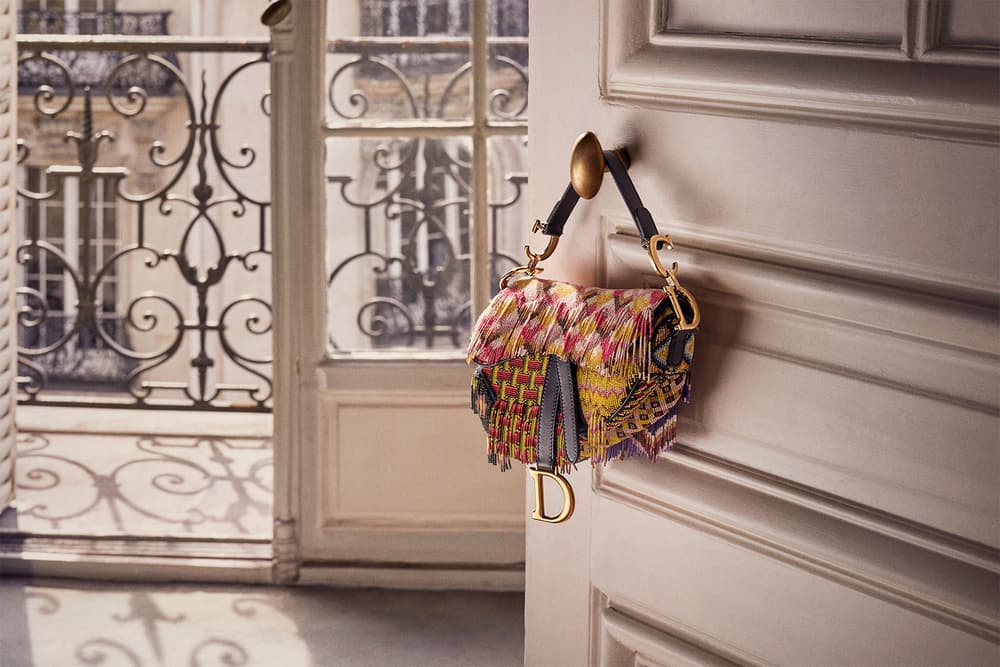 Dior Beaded Saddle Bag Fall Winter 2018 2019 By Maria Grazia Chiuri