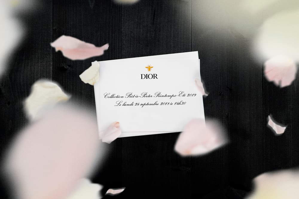 Dior Spring Summer 2019 Livestream PFW Paris Fashion Week SS19