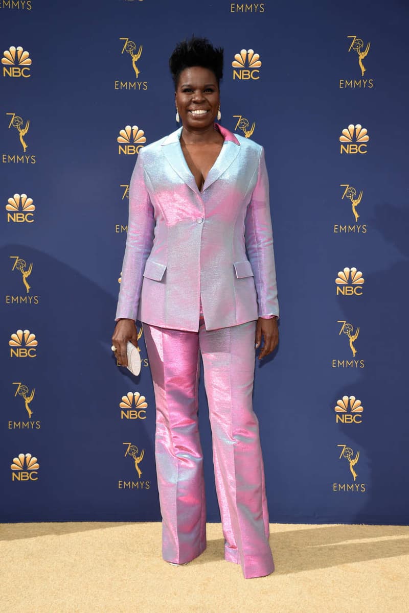 Emmys Emmy Awards 2018 Red Carpet Leslie Jones