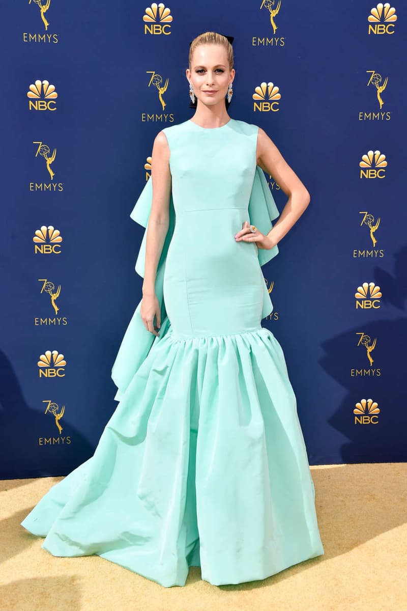 Emmys Emmy Awards 2018 Red Carpet Poppy Delevingne