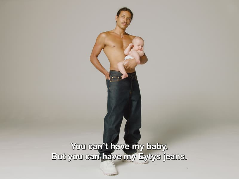 eytys genderless unisex jeans denim collection buffalo zine