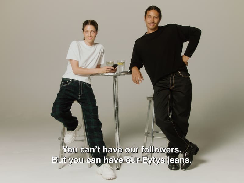 eytys genderless unisex jeans denim collection buffalo zine