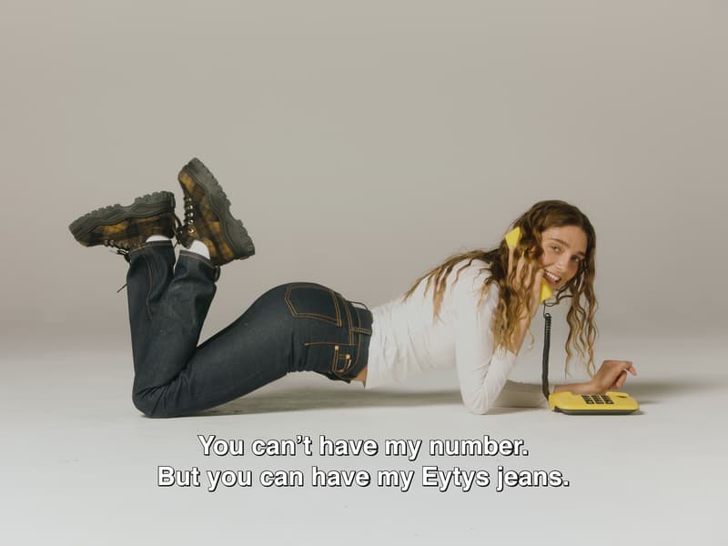 eytys genderless unisex jeans denim collection buffalo zine