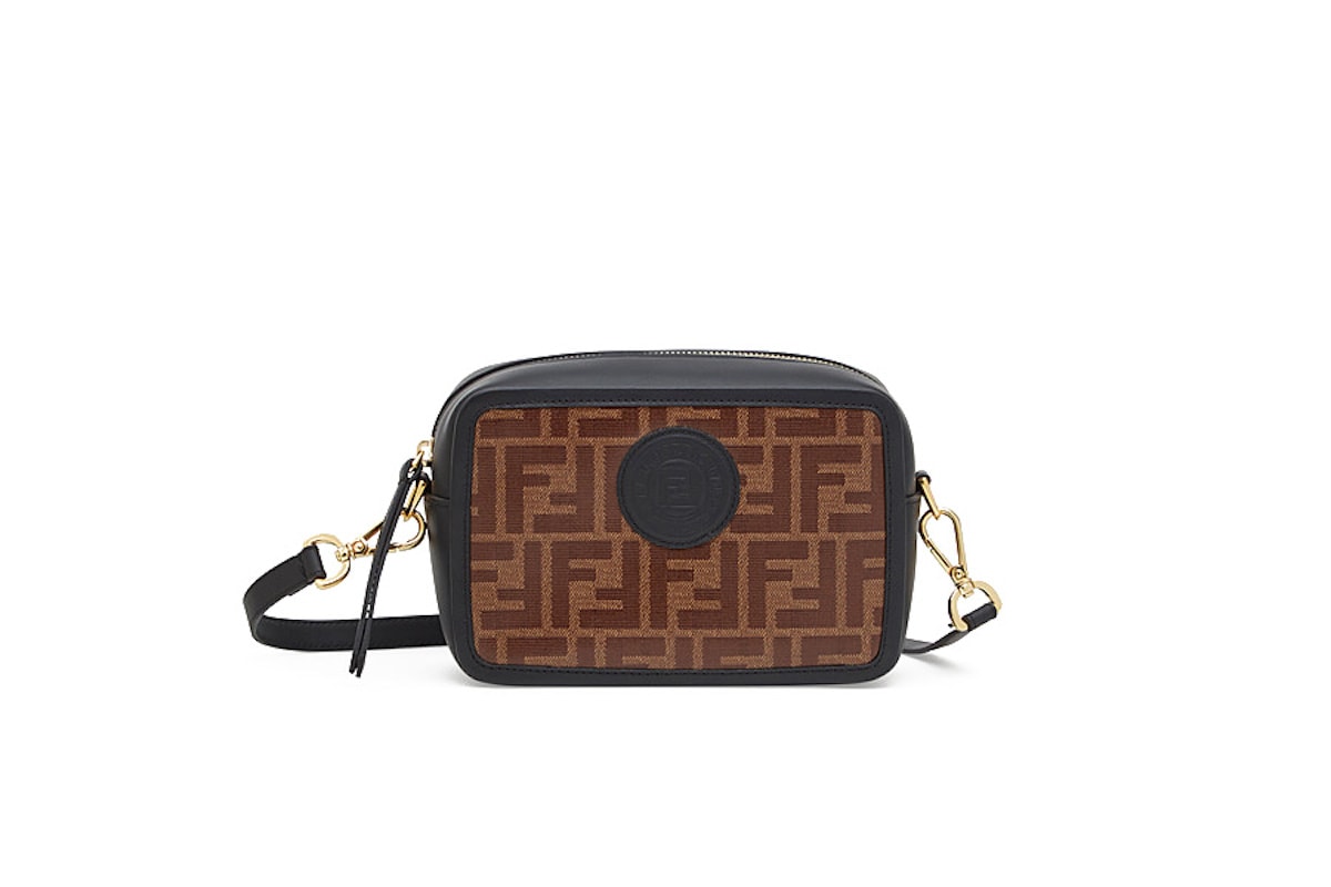 Fendi Camera Treasure Logo Bags Designer Leather Purse Strap Gigi Hadid Fashion
