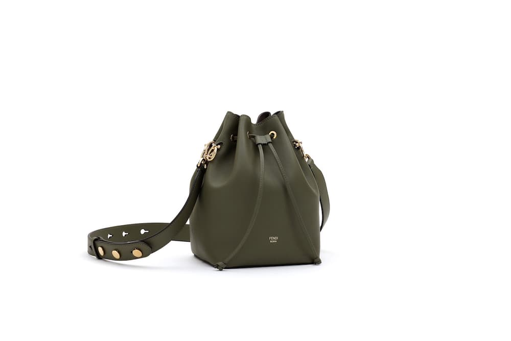 Fendi Camera Treasure Logo Bags Designer Leather Purse Strap Gigi Hadid Fashion