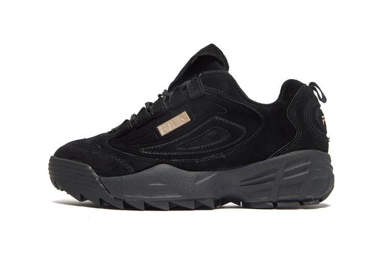 FILA's Ultra-Bulky Disruptor 3 Sneaker Goes All Black for Fall
