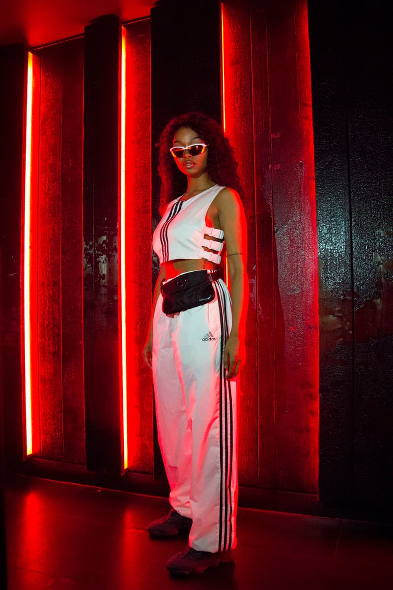 Frankie Collective Fall/Winter 2018 Utility Rework Collection Vintage adidas Bullet Top Pants White