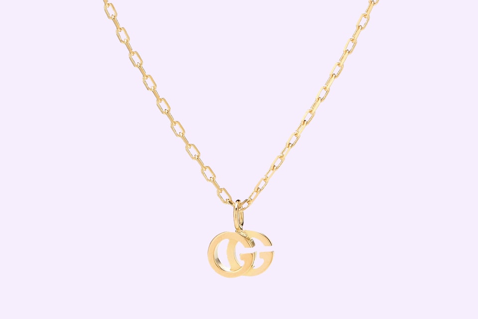 Where to Buy Double G Logo Gold Necklace | HYPEBAE