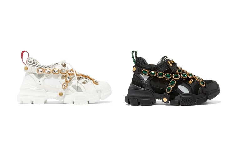 Gucci's Flashtrek Sneaker Arrives in White and Black