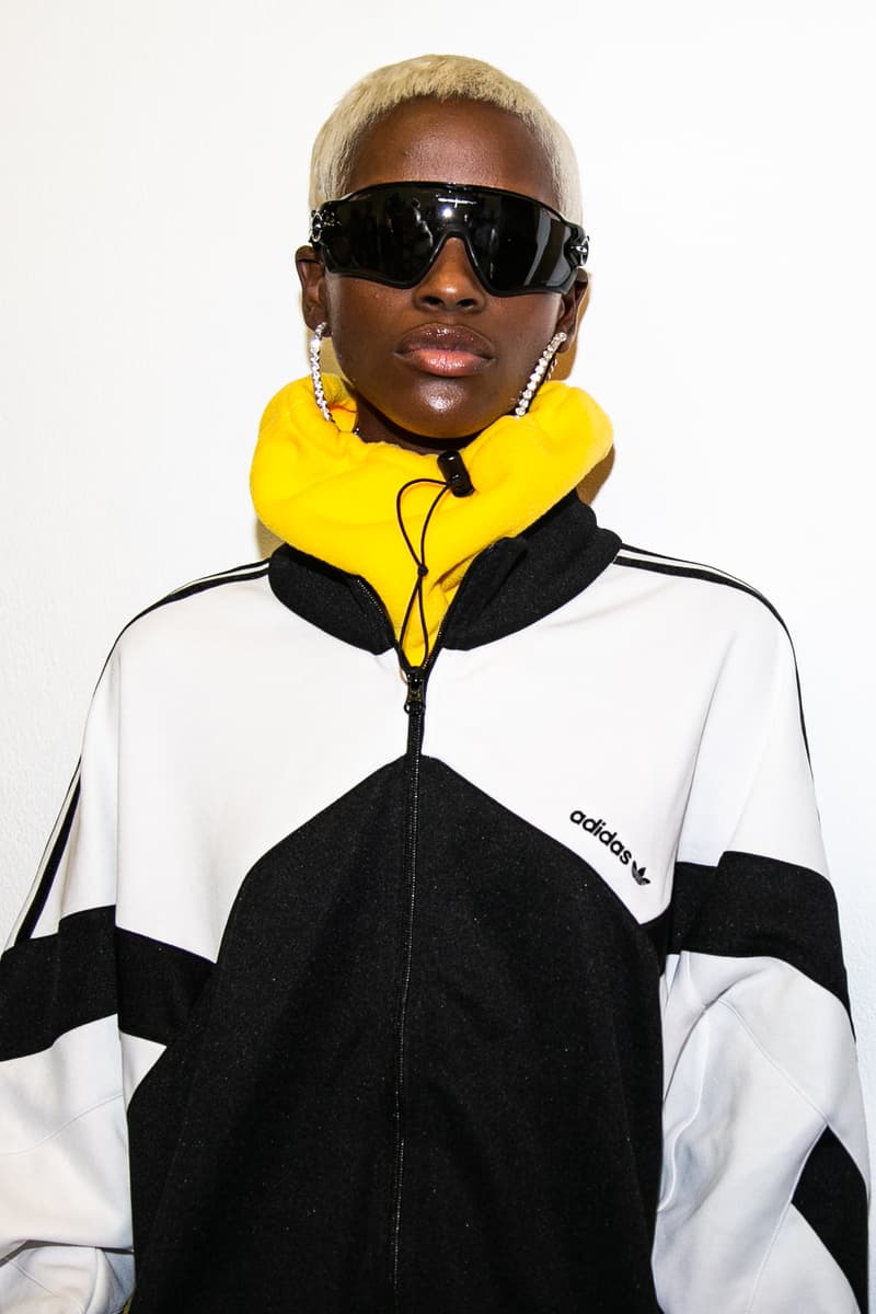 Hailey Baldwin adidas Originals Falcon JD Sports Interview Backstage