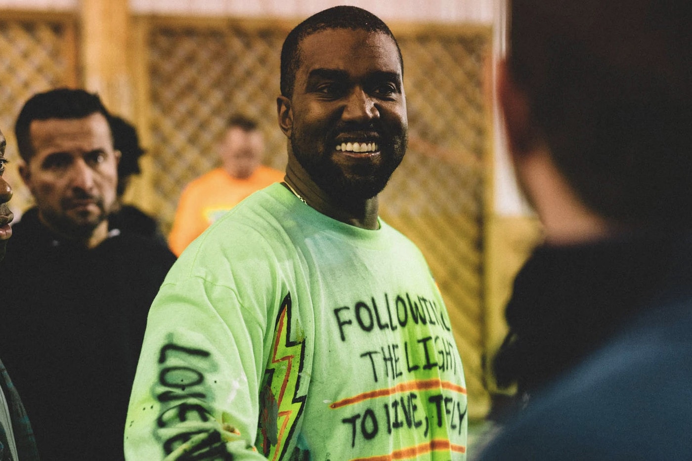 Kanye West ye Album Listening Party Wyoming Shirt Green