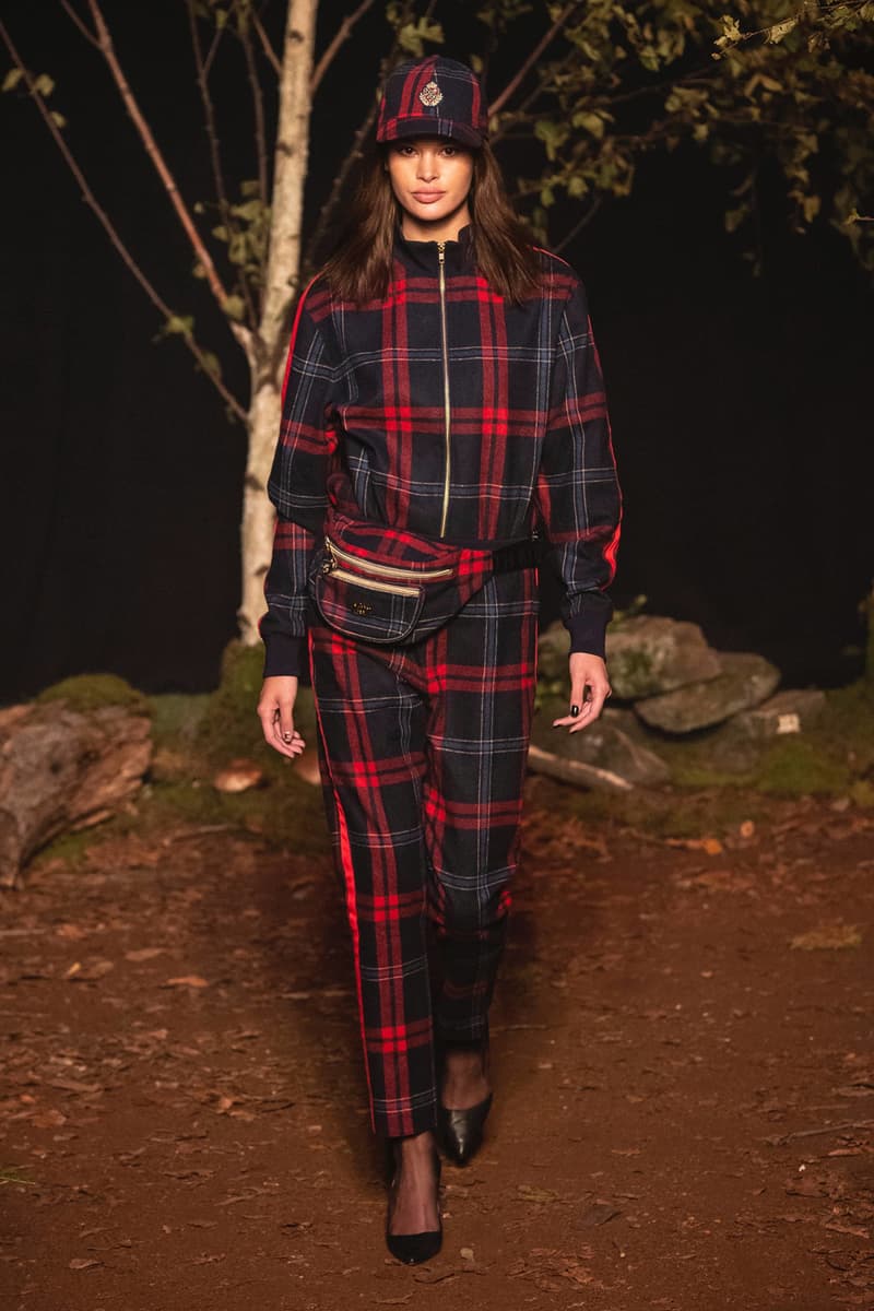 KITH 2018 Fall Winter NYFW New York Fashion Week Plaid Shirt Pants Red Blue