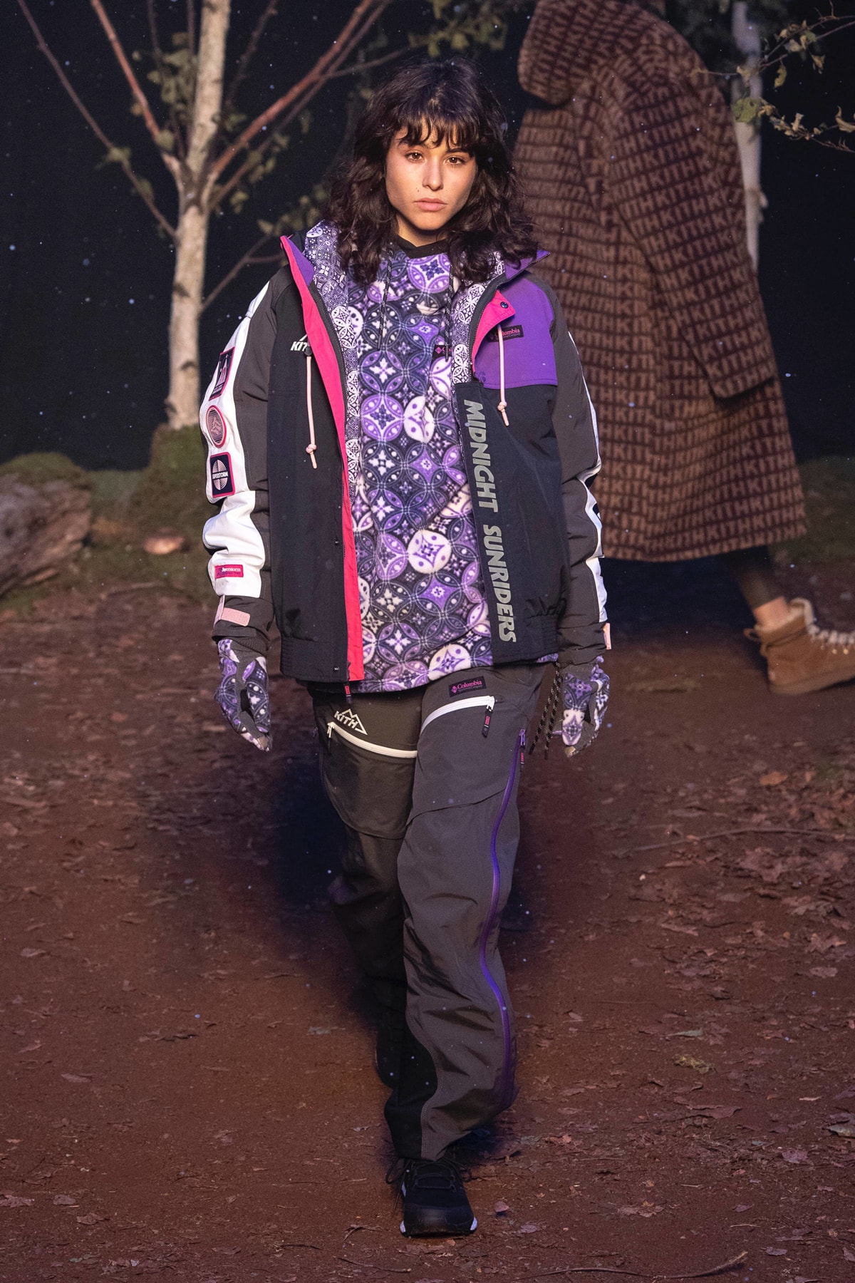 KITH 2018 Fall Winter NYFW New York Fashion Week Jacket Pants Black Purple