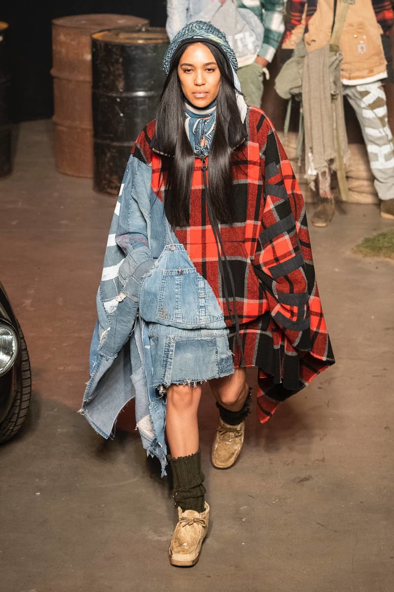 KITH 2018 Fall Winter NYFW New York Fashion Week Aleali May Cape Red Black Blue