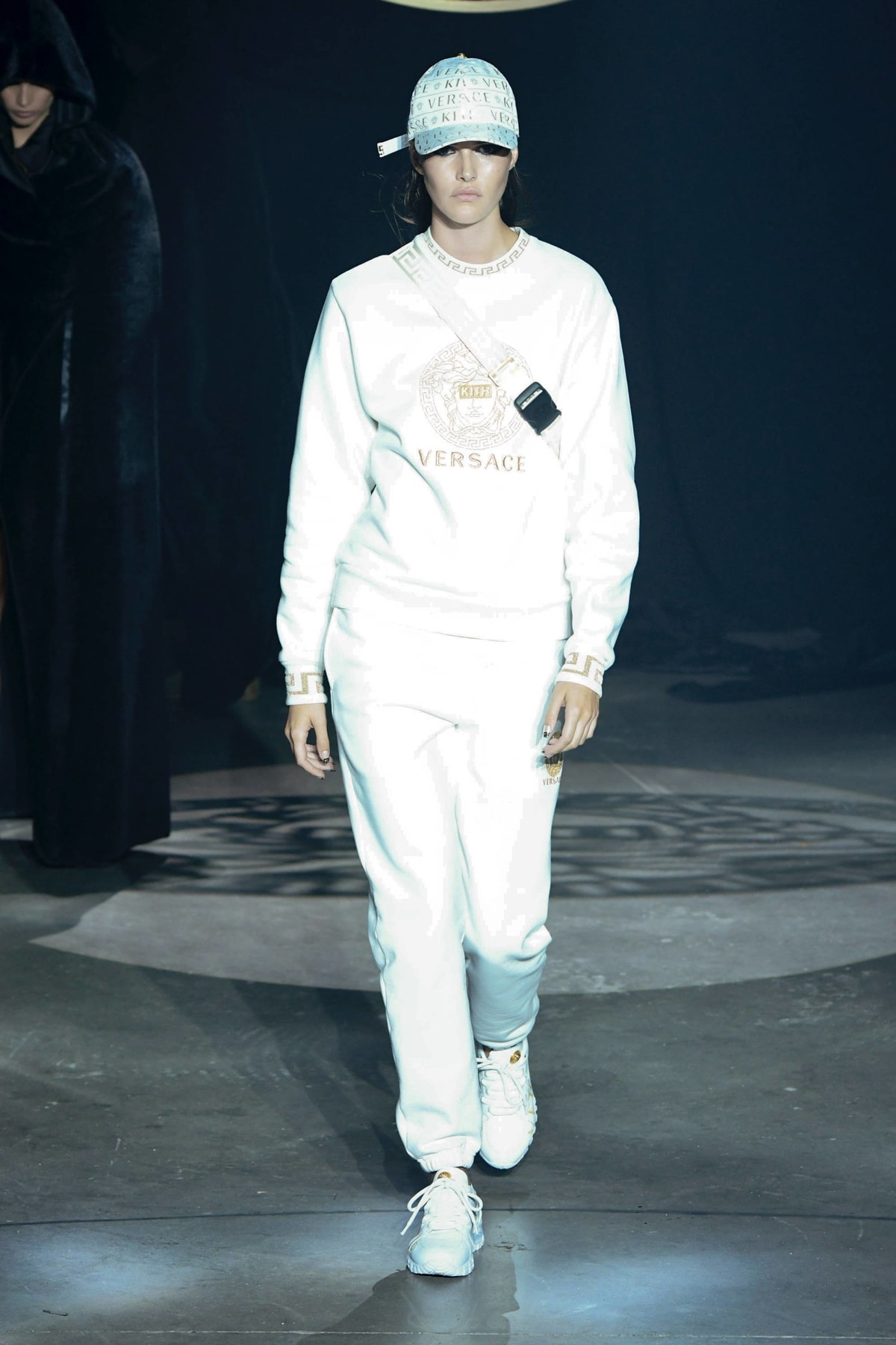 KITH 2018 Fall Winter NYFW New York Fashion Week Versace Crewneck Sweater Sweatpants White