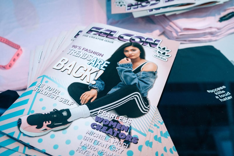 Kylie Jenner adidas Falcon Launch Party