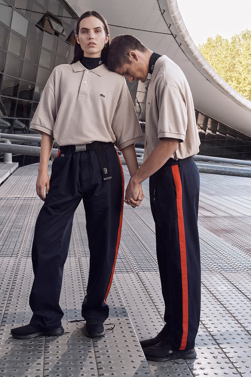 LACOSTE Spring/Summer 2019 Unisex Lookbook Craig McDean Polo Shirt