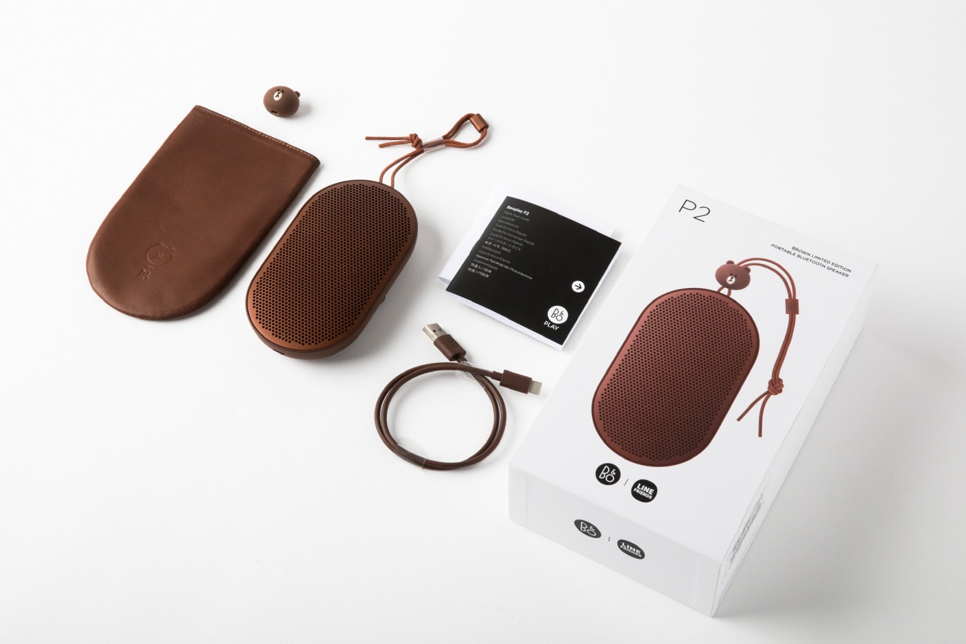 Bang & Olufsen x LINE FRIENDS Brown Bear Speaker Music Gadget Cute Limited Edition Release