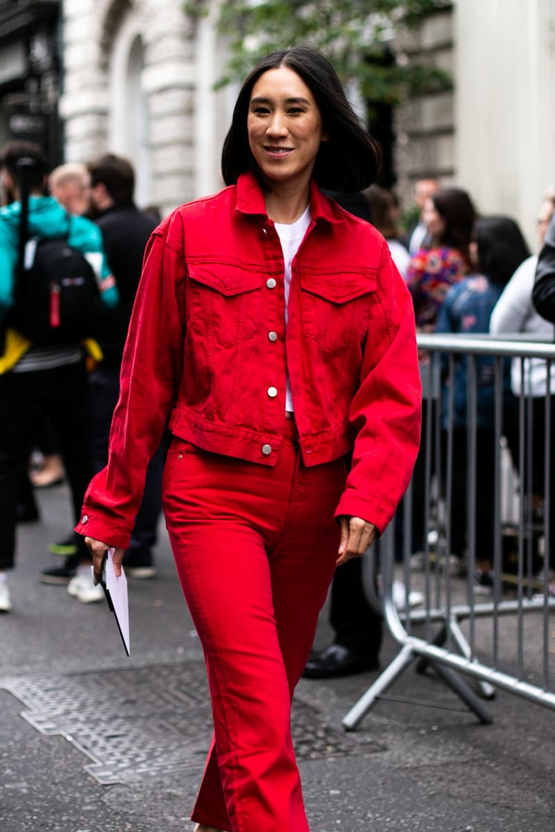 London Fashion Week Street Style Streetsnaps Spring Summer 2019 LFW