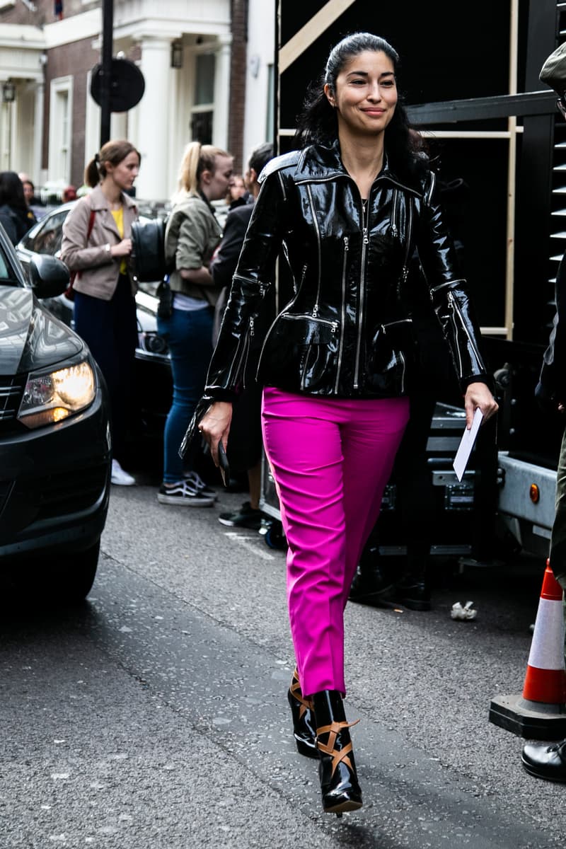 London Fashion Week Street Style Streetsnaps Spring Summer 2019 LFW