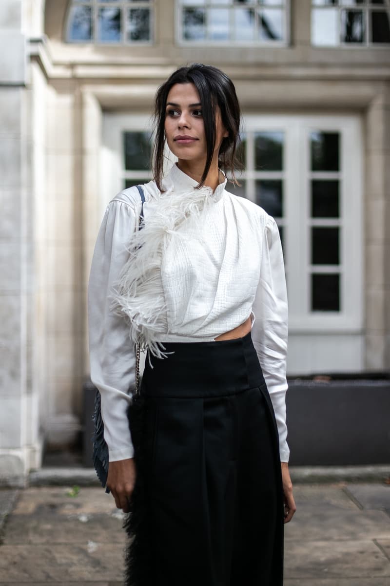 London Fashion Week Street Style Streetsnaps Spring Summer 2019 LFW