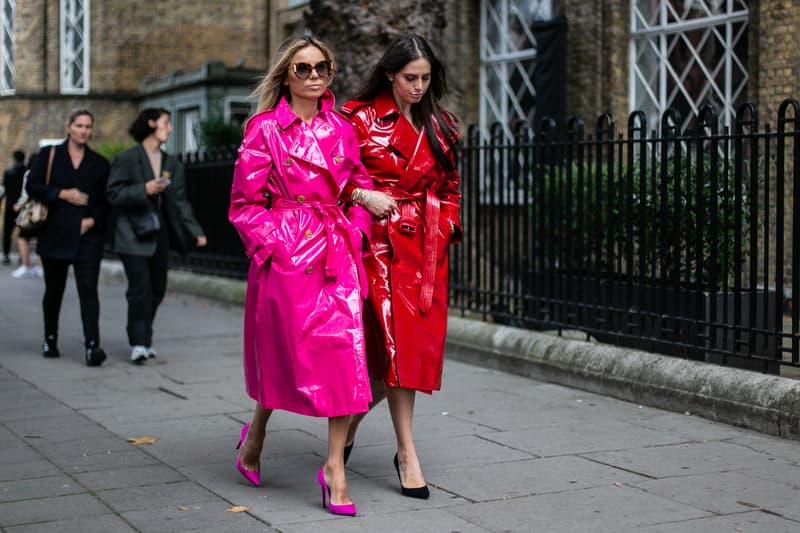 London Fashion Week Street Style Streetsnaps Spring Summer 2019 LFW