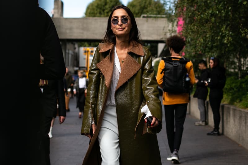 London Fashion Week Street Style Streetsnaps Spring Summer 2019 LFW