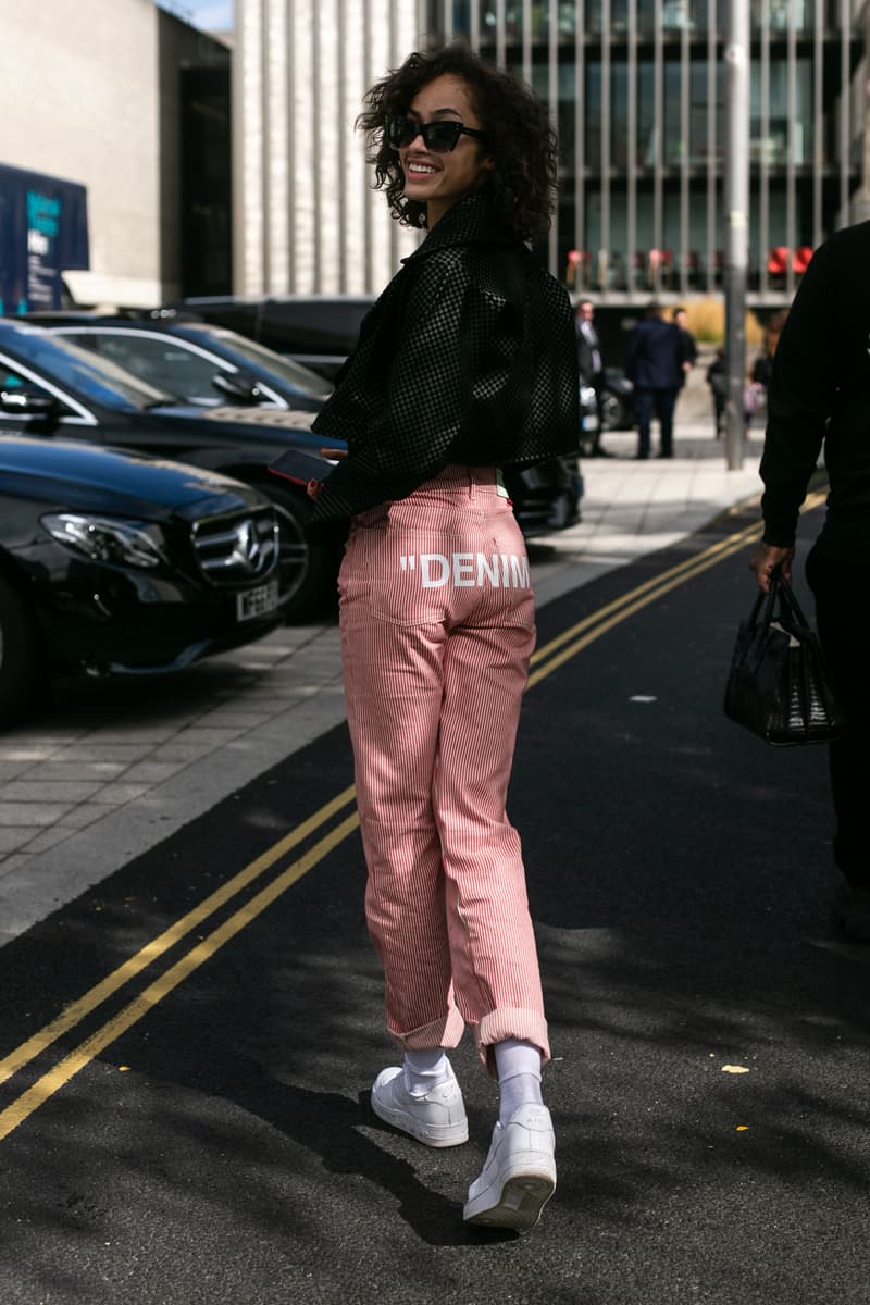 London Fashion Week Street Style Streetsnaps Spring Summer 2019 LFW