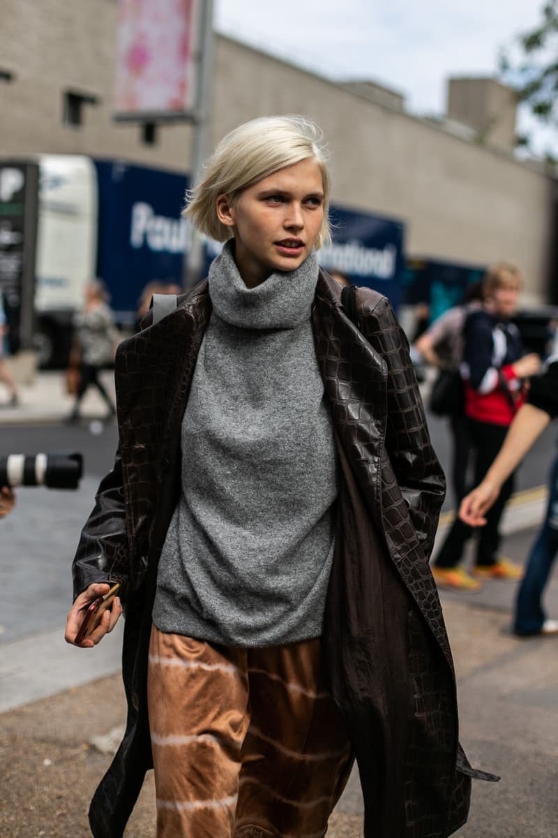 London Fashion Week Street Style Streetsnaps Spring Summer 2019 LFW