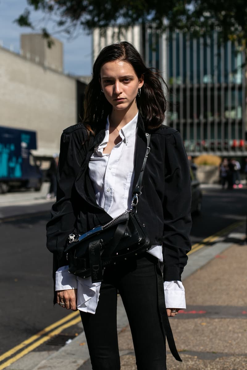 London Fashion Week Street Style Streetsnaps Spring Summer 2019 LFW