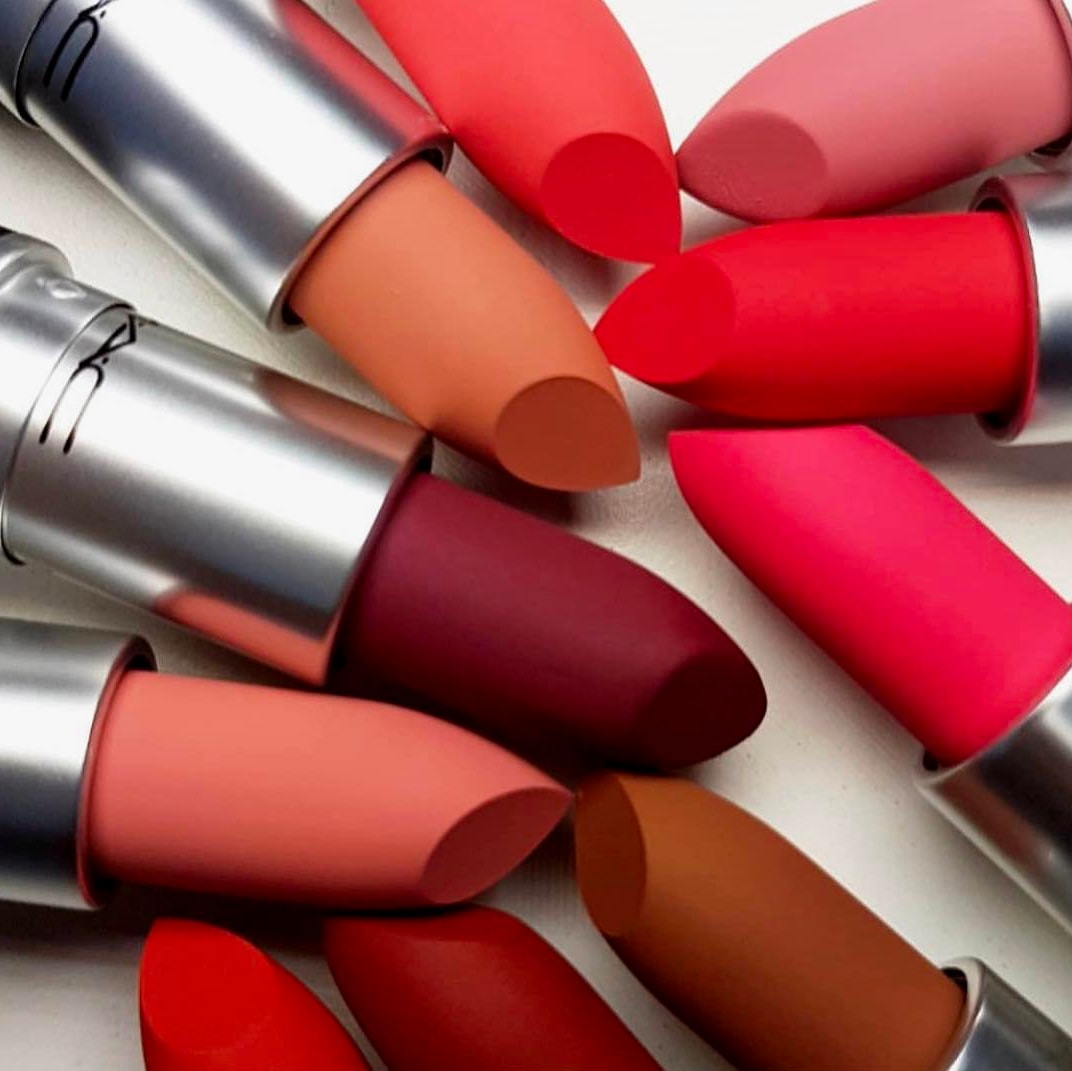 MAC Cosmetics Powder Kiss Matte Lipstick Formula New Shades Makeup Beauty Backstage NYFW