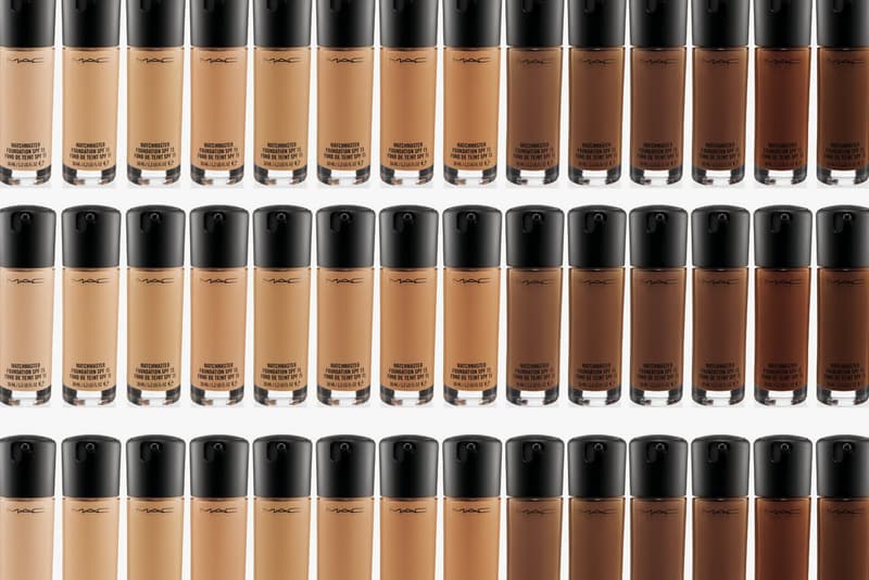 MAC Cosmetics Studio Fix Foundation Shade Range