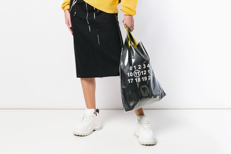 Maison Margiela's Black PVC Tote Is a Fall Must-Have