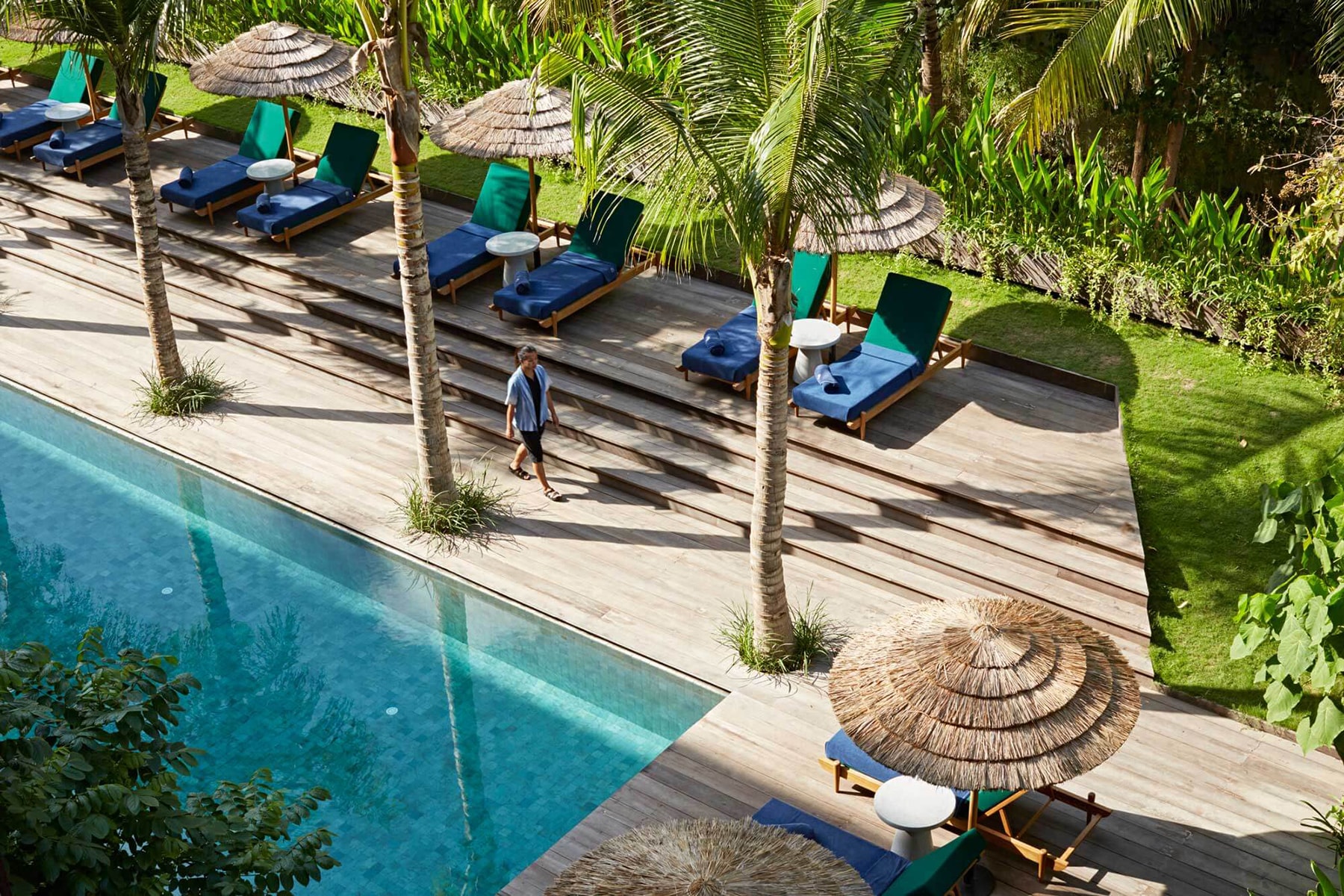 Katamama Bali Indonesia Hotel Resort Swimming Pool Bathroom Bathtub Travel