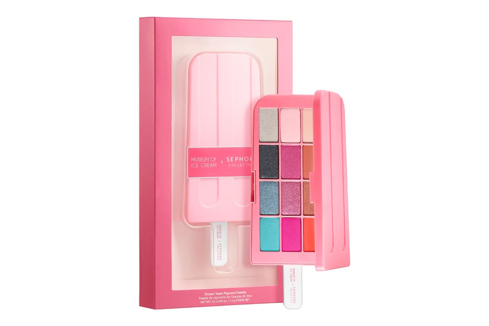 Museum of Ice Cream Sephora Makeup Collaboration Beauty popsicle Eyeshadow Palette Icicle