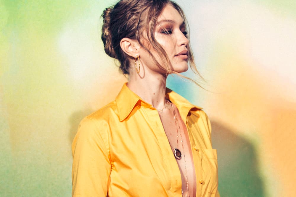 NYFW Celebrity Style Gigi Hadid Orange Brandon Maxwell Jumpsuit Business of Fashion BOF 500 Gala