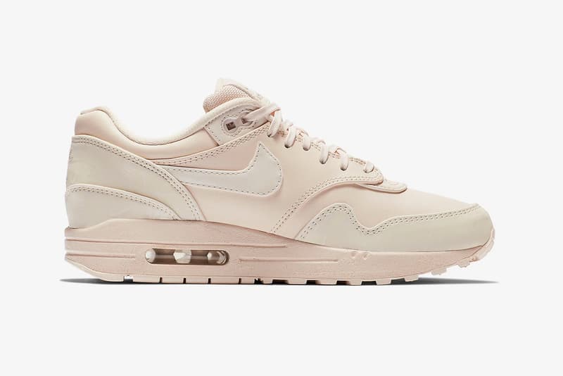 nike air max 1 lx guava ice leather pastel pink peach