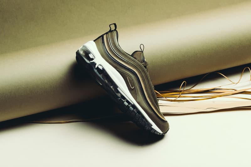nike air max 97 medium olive tan black