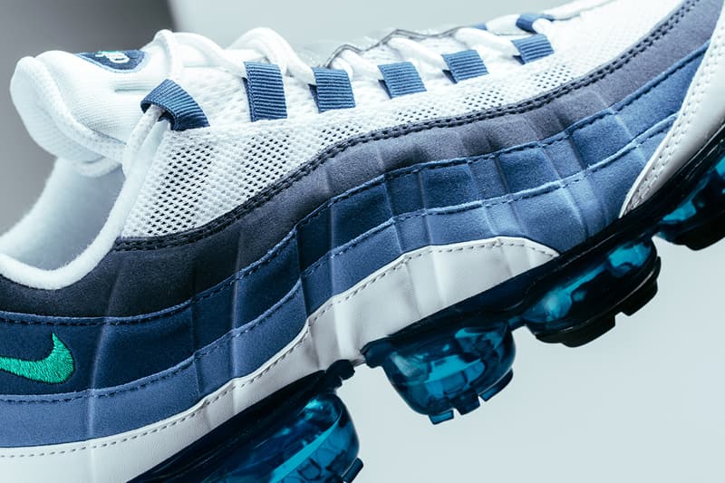 Nike Air VaporMax 95 White French Blue