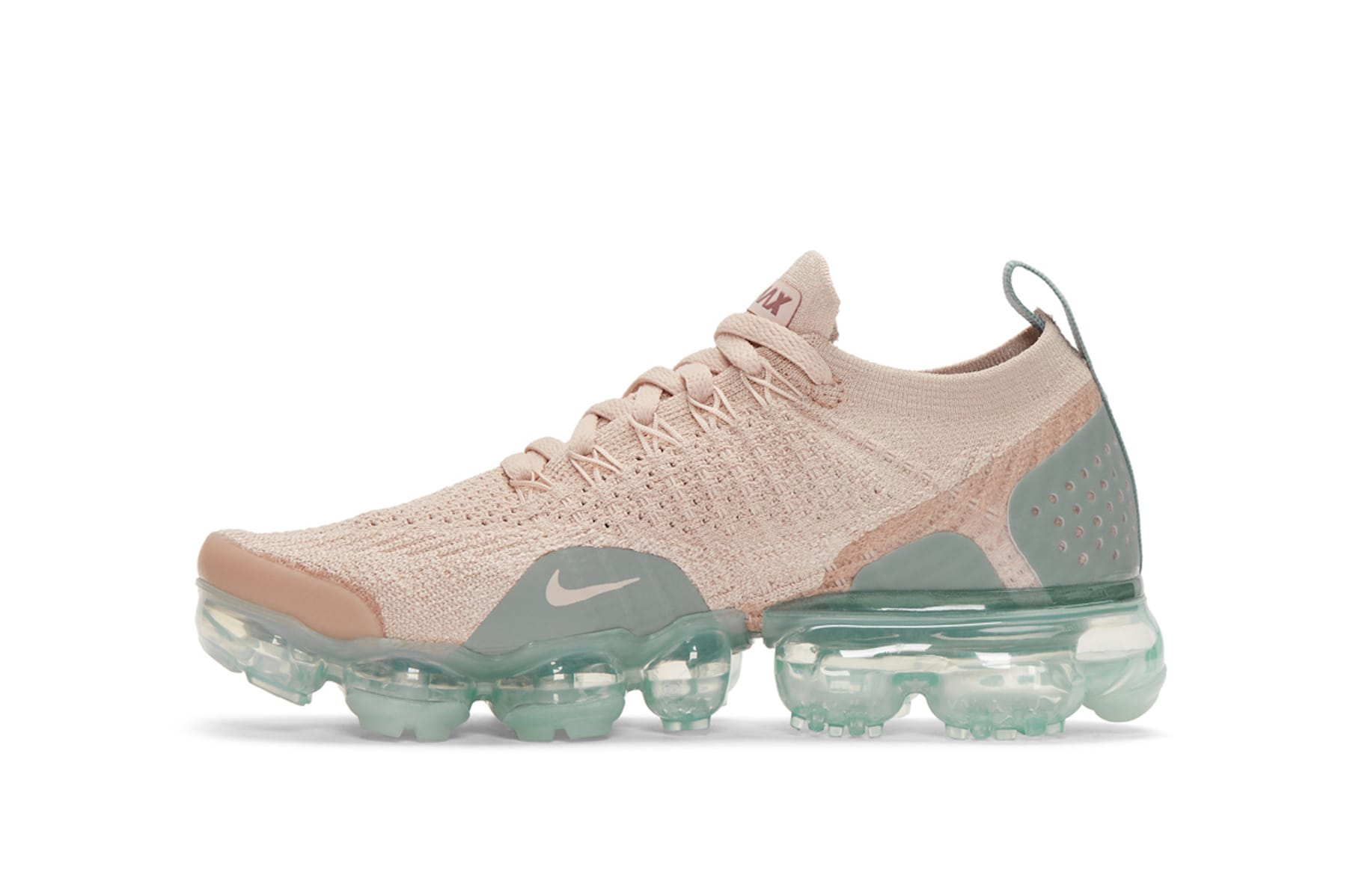 pink and blue vapormax flyknit